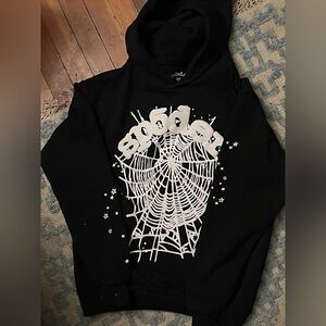Black and White Spider hoodie